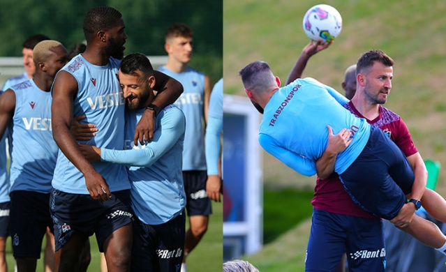 Trabzonspor'da kampın neşesi Siopis 3