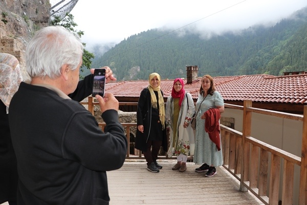 Trabzon'da bayram yoğunluğu. Foto Haber 3