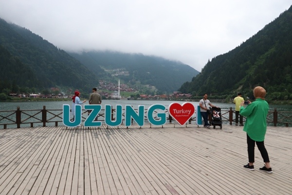 Trabzon'da bayram yoğunluğu. Foto Haber 6