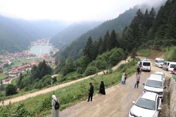 Trabzon'da bayram yoğunluğu. Foto Haber 13
