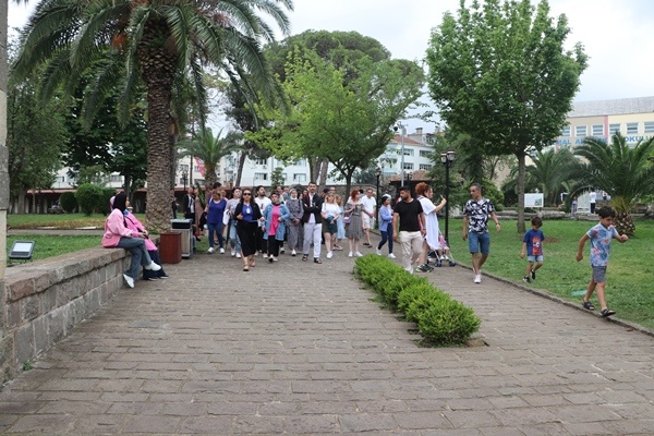 Trabzon'da bayram yoğunluğu. Foto Haber 16