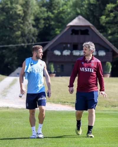 Trabzonspor Slovenya'da kuvvet depoladı. 11 Temmuz 2022 2