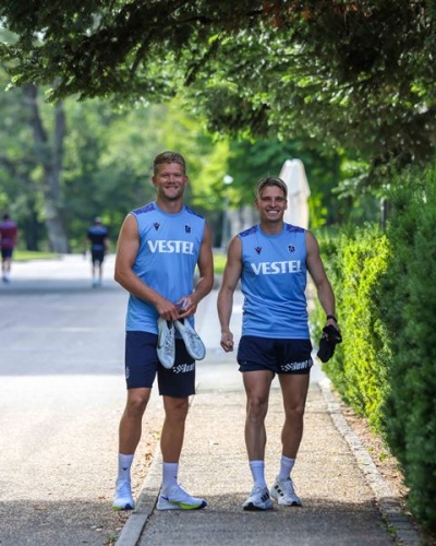 Trabzonspor Slovenya'da çift antremanla günü tamamladı. 11 Temmuz 2022 37