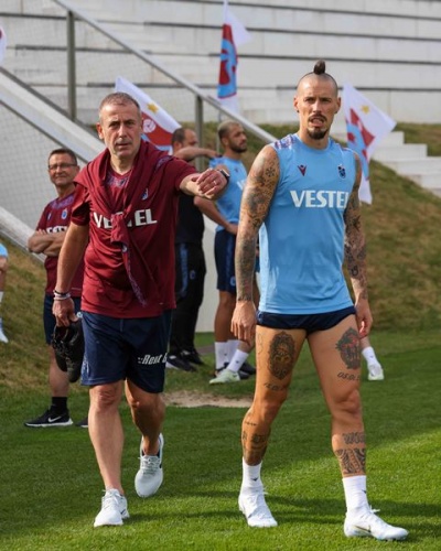Trabzonspor Slovenya'da çift antremanla günü tamamladı. 11 Temmuz 2022 49