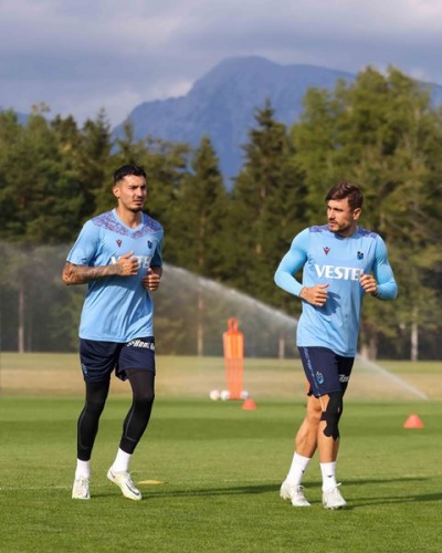 Trabzonspor Slovenya'da çift antremanla günü tamamladı. 11 Temmuz 2022 27