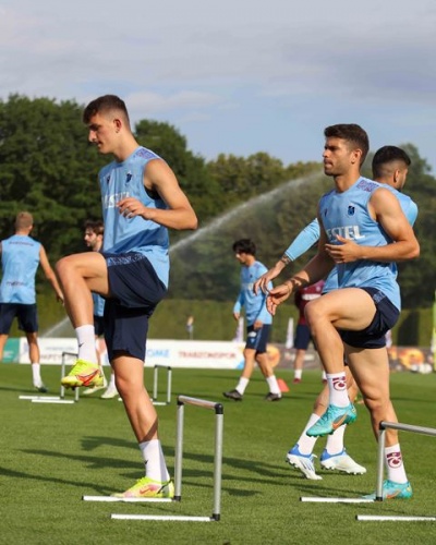 Trabzonspor Slovenya'da çift antremanla günü tamamladı. 11 Temmuz 2022 3