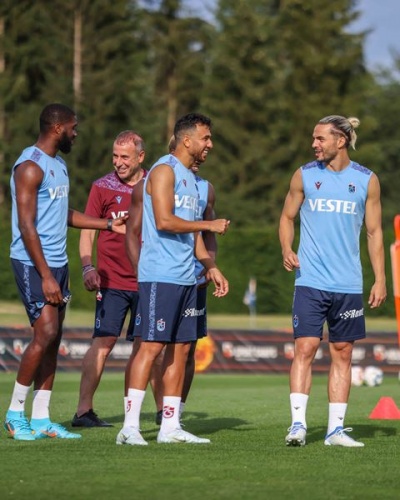 Trabzonspor Slovenya'da çift antremanla günü tamamladı. 11 Temmuz 2022 51