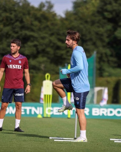 Trabzonspor Slovenya'da çift antremanla günü tamamladı. 11 Temmuz 2022 35