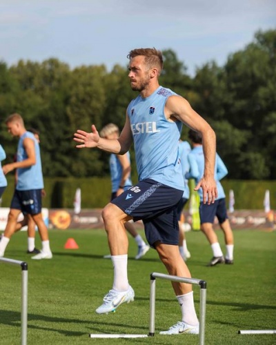 Trabzonspor Slovenya'da çift antremanla günü tamamladı. 11 Temmuz 2022 17