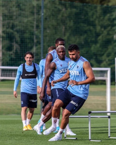 Trabzonspor Slovenya'da çift antremanla günü tamamladı. 11 Temmuz 2022 36