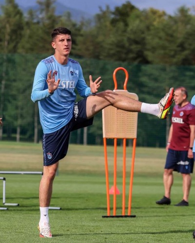 Trabzonspor Slovenya'da çift antremanla günü tamamladı. 11 Temmuz 2022 14