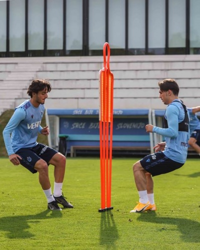 Trabzonspor Slovenya'da çift antremanla günü tamamladı. 11 Temmuz 2022 9
