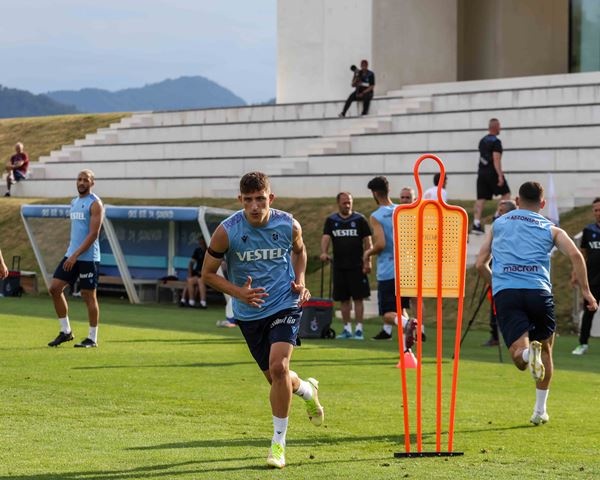 Trabzonspor Slovenya'da çift antremanla günü tamamladı. 11 Temmuz 2022 43