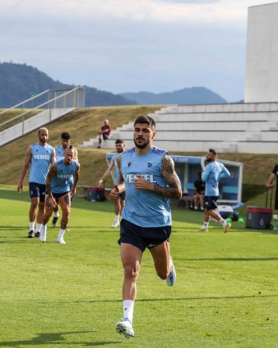 Trabzonspor Slovenya'da çift antremanla günü tamamladı. 11 Temmuz 2022 12