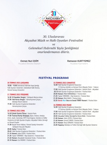 Akçaabat festivale hazır. Foto Haber 2