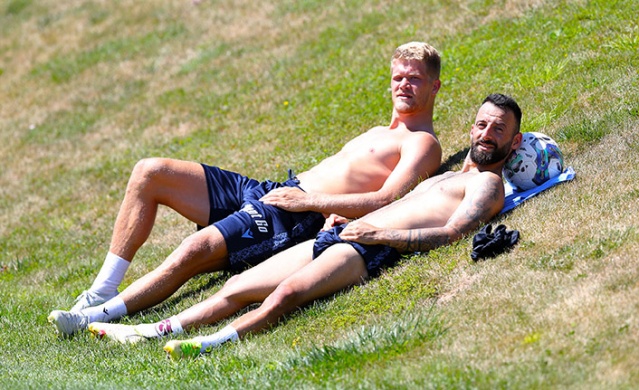 Trabzonspor günü tek antrenmanla tamamladı. Foto Haber 11