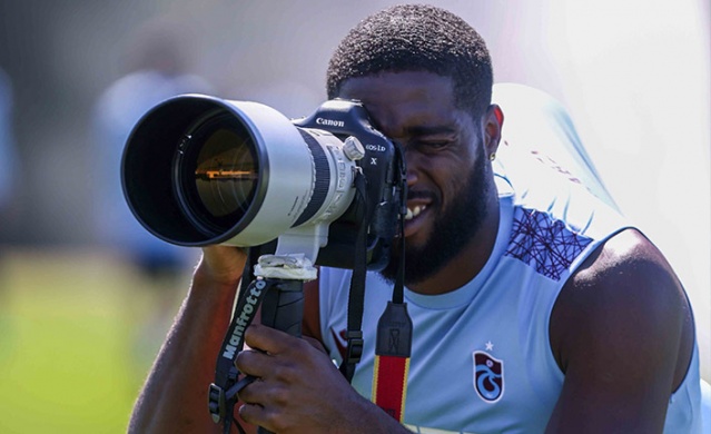 Trabzonspor günü tek antrenmanla tamamladı. Foto Haber 4