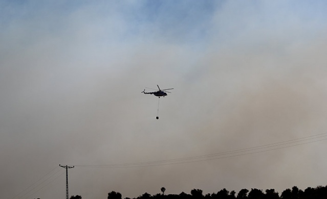 Makilik alanda yangın çıktı, 7 kişi gözaltına alındı Foto Haber 6