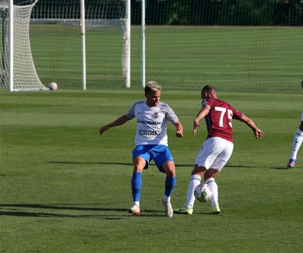 Trabzonspor'un ilk hazırlık maçından kareler. Foto Haber 17