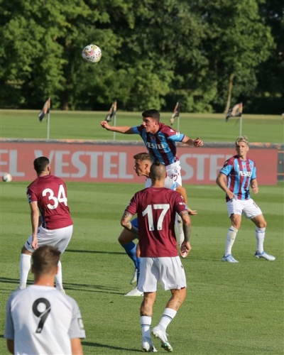Trabzonspor'un ilk hazırlık maçından kareler. Foto Haber 24