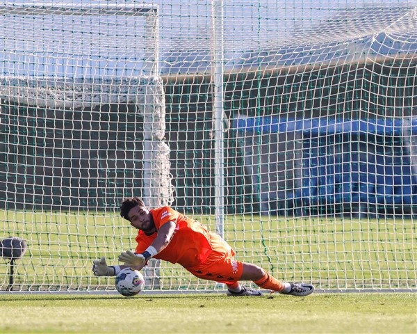 Trabzonspor'un ilk hazırlık maçından kareler. Foto Haber 22