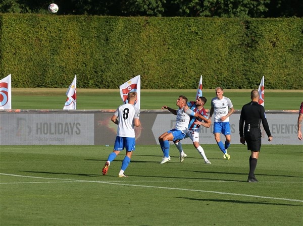 Trabzonspor'un ilk hazırlık maçından kareler. Foto Haber 26
