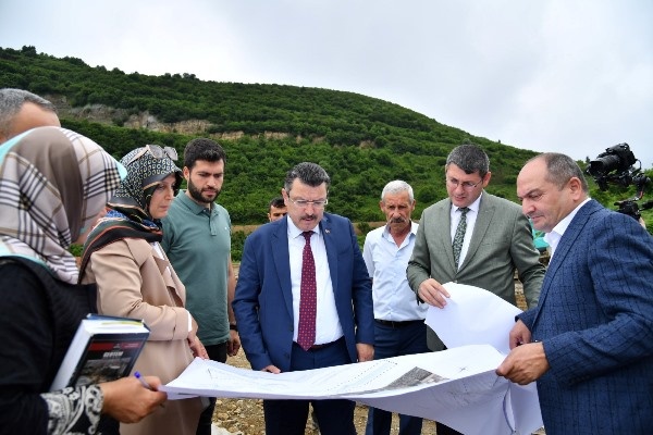 Trabzon'da ‘En Mutlu Köy’ projesi hayata geçiyor. Foto Haber 2