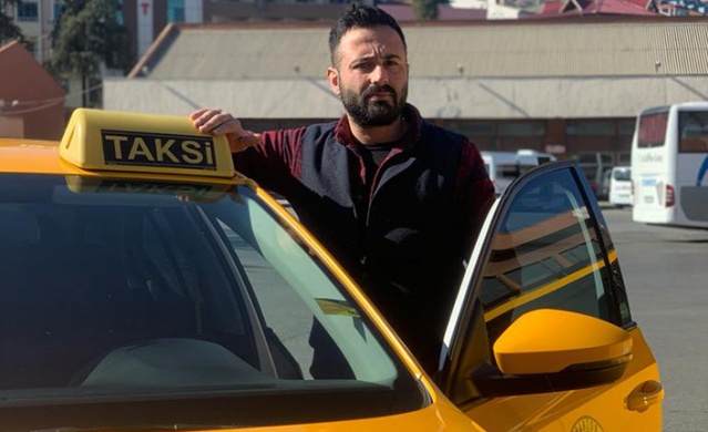 Trabzon'da gaspçı dehşeti! Taksici böyle kurtuldu. Foto Haber 2