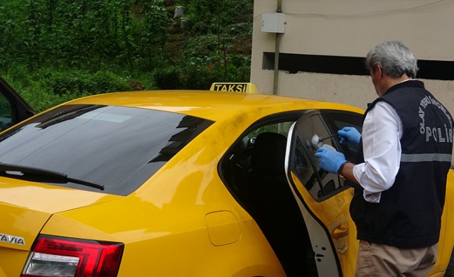 Trabzon'da gaspçı dehşeti! Taksici böyle kurtuldu. Foto Haber 3