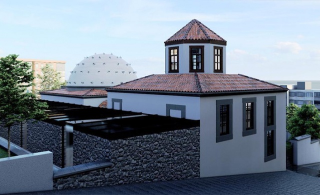 Tarihi Hasanpaşa Hamamı kültür ve sanat hayatına canlılık katacak. Foto Haber 2