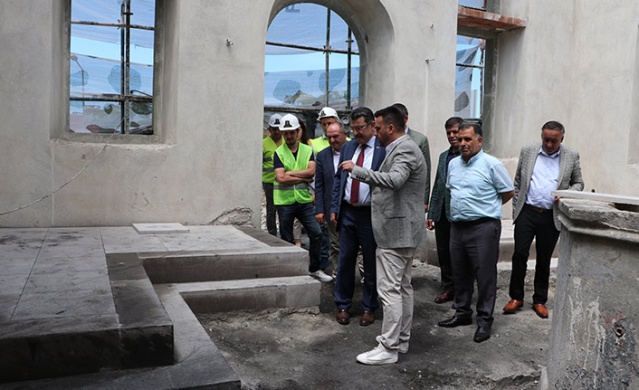 Tarihi Hasanpaşa Hamamı kültür ve sanat hayatına canlılık katacak. Foto Haber 9