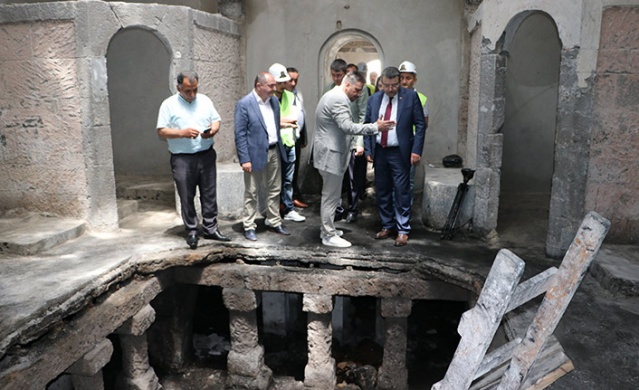 Tarihi Hasanpaşa Hamamı kültür ve sanat hayatına canlılık katacak. Foto Haber 8