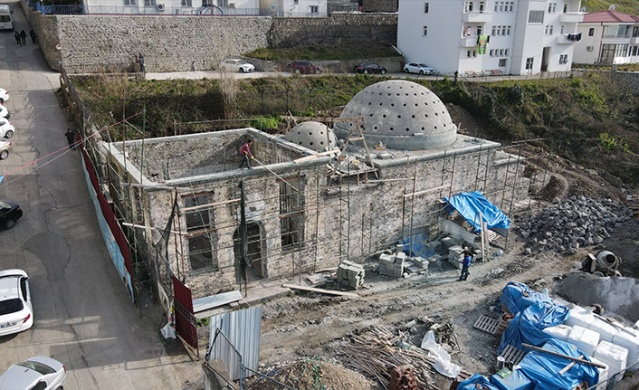 Tarihi Hasanpaşa Hamamı kültür ve sanat hayatına canlılık katacak. Foto Haber 17