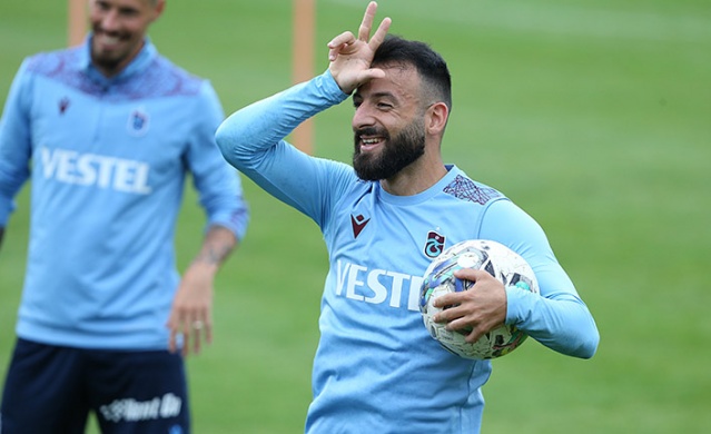 Trabzonspor günü çift antrenman ile tamamladı. Foto Haber 5