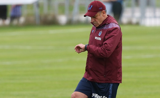 Trabzonspor günü çift antrenman ile tamamladı. Foto Haber 4