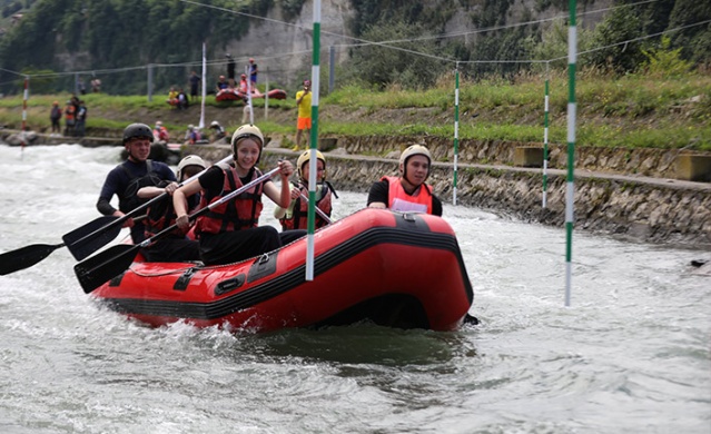 Rize'de ülkeler arası rafting yarışması yapıldı. Foto Haber 3