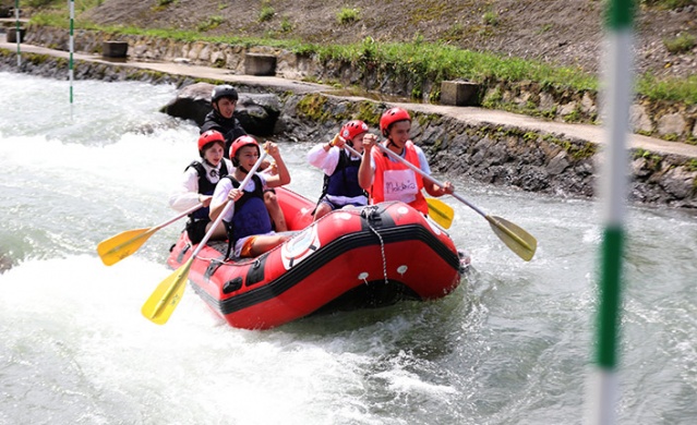 Rize'de ülkeler arası rafting yarışması yapıldı. Foto Haber 11