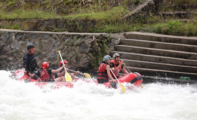 Rize'de ülkeler arası rafting yarışması yapıldı. Foto Haber 15