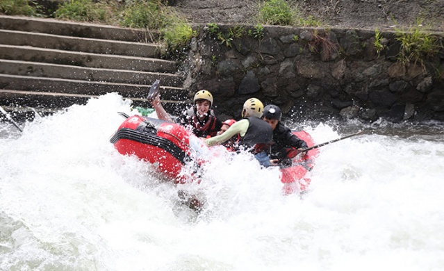 Rize'de ülkeler arası rafting yarışması yapıldı. Foto Haber 8