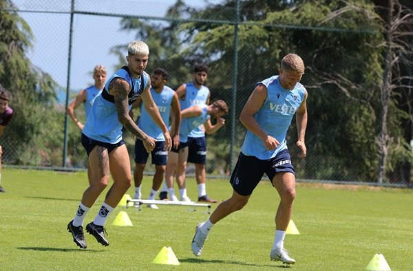 Trabzonspor Süper Kupa Finali'nde karşılaşacağı Sivasspor müsabakasına hazırlanıyor 45