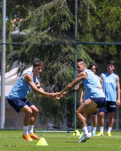 Trabzonspor Süper Kupa Finali'nde karşılaşacağı Sivasspor müsabakasına hazırlanıyor 47