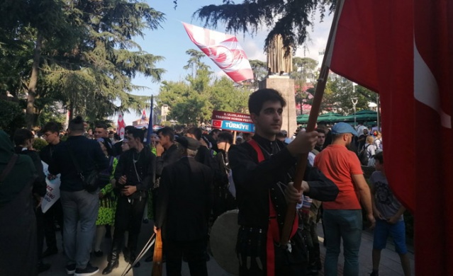 Trabzon'da horon festivali renkli görüntülerle başladı. 15 Eylül 2022 4