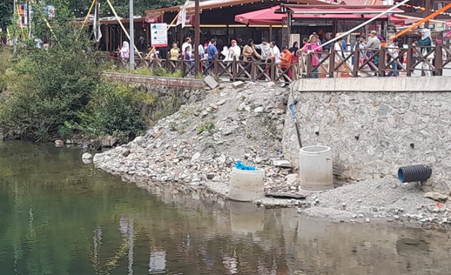 Turizm cennetine moloz yığını! Bu görüntüler yakışmıyor. Foto Galeri 3