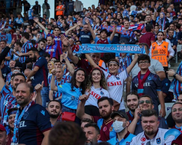 Trabzonspor - Sivasspor maçından kareler. Foto Haber 6