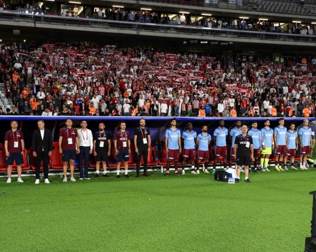 Trabzonspor - Sivasspor maçından kareler. Foto Haber 38