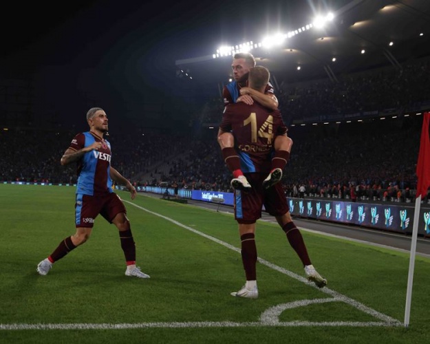 Trabzonspor - Sivasspor maçından kareler. Foto Haber 21