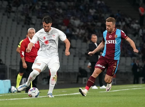 Trabzonspor - Sivasspor maçından kareler. Foto Haber 52