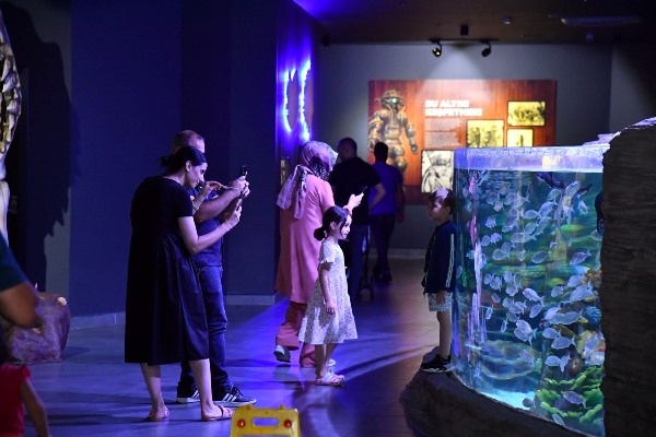 Trabzon Akvaryumu kaç kişi ziyaret etti! Turistler ilgi gösteriyor. Foto Haber 7