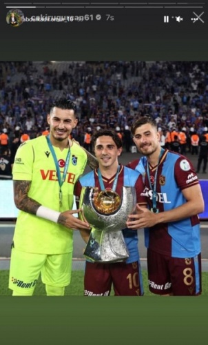 Trabzonspor ve futbolculardan Süper Kupa Paylaşımları. Foto Galeri 2