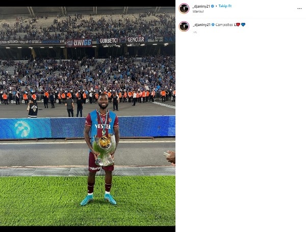 Trabzonspor ve futbolculardan Süper Kupa Paylaşımları. Foto Galeri 5